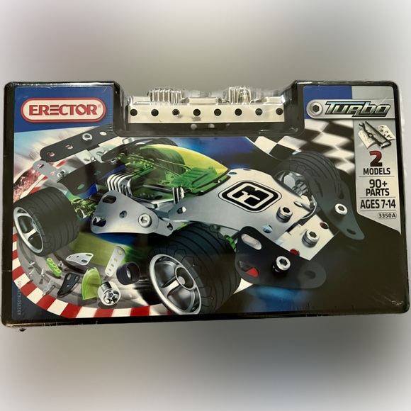 NEW 2 models Erector Turbo 3350A Rare Find - Picture 2 of 3